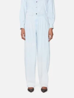 The Tapered Trouser -- Misty -Frame Fashion Shop WP25DPAB24 MSTY 03103