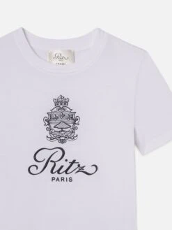 Ritz Solid Baby Tee -- White -Frame Fashion Shop WP25JTE007 WHT DET