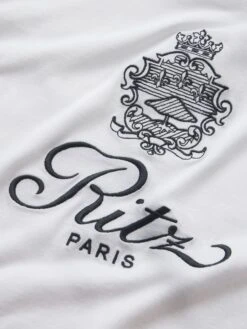 Ritz Solid Baby Tee -- White -Frame Fashion Shop WP25JTE007 WHT FABRIC DET