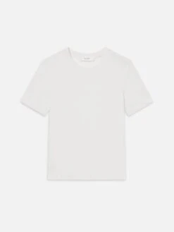 The Linen Baby Tee -- White