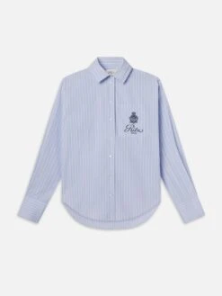 Ritz Oversized Pocket Shirt -- Heritage Blue Multi