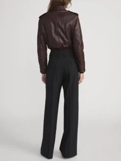 The Aviator Jacket -- Americano -Frame Fashion Shop WP26WPA007 BLK WP26LJA007 AMER 1726