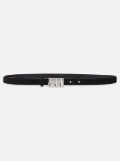 Petite Sculptural Belt -- Black
