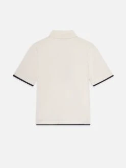 The Sport Polo -- Cream Multi -Frame Fashion Shop WS25KSW008 CREM BACK