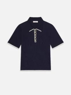 The Sport Polo -- Navy Multi