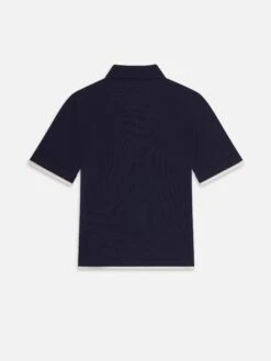The Sport Polo -- Navy Multi -Frame Fashion Shop WS25KSW008 NAMU BACK