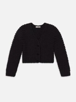 The Bubble Cardi -- Black