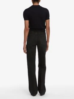 The Argyle Short Sleeve Polo -- Navy Multi 12 The Argyle Short Sleeve Polo -- Navy Multi -Frame Fashion Shop WS25KSW053 NAMU 7135