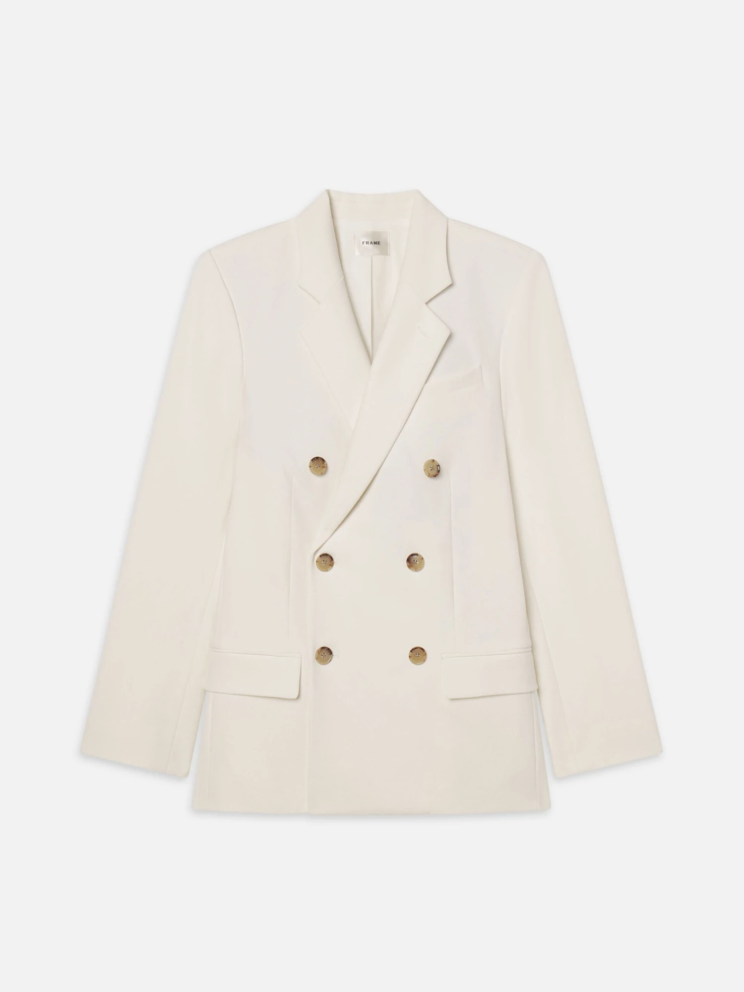 The Relaxed Everyday Blazer -- Ecru 1 The Relaxed Everyday Blazer -- Ecru