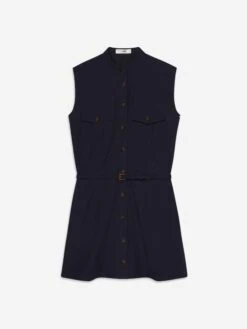 The Safari Dress -- Navy