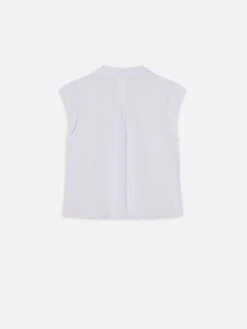 The Seersucker Leisure Shirt -- Light Chambray Multi -Frame Fashion Shop WS25WSH031 LCHM B