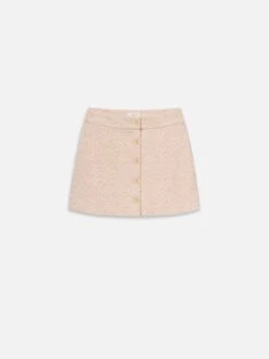 Tweed Mini Skirt -- Azalea Multi